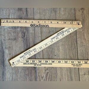 VTG Radisson Hotel San Bernardino•Convention Center Folding Yardstick
